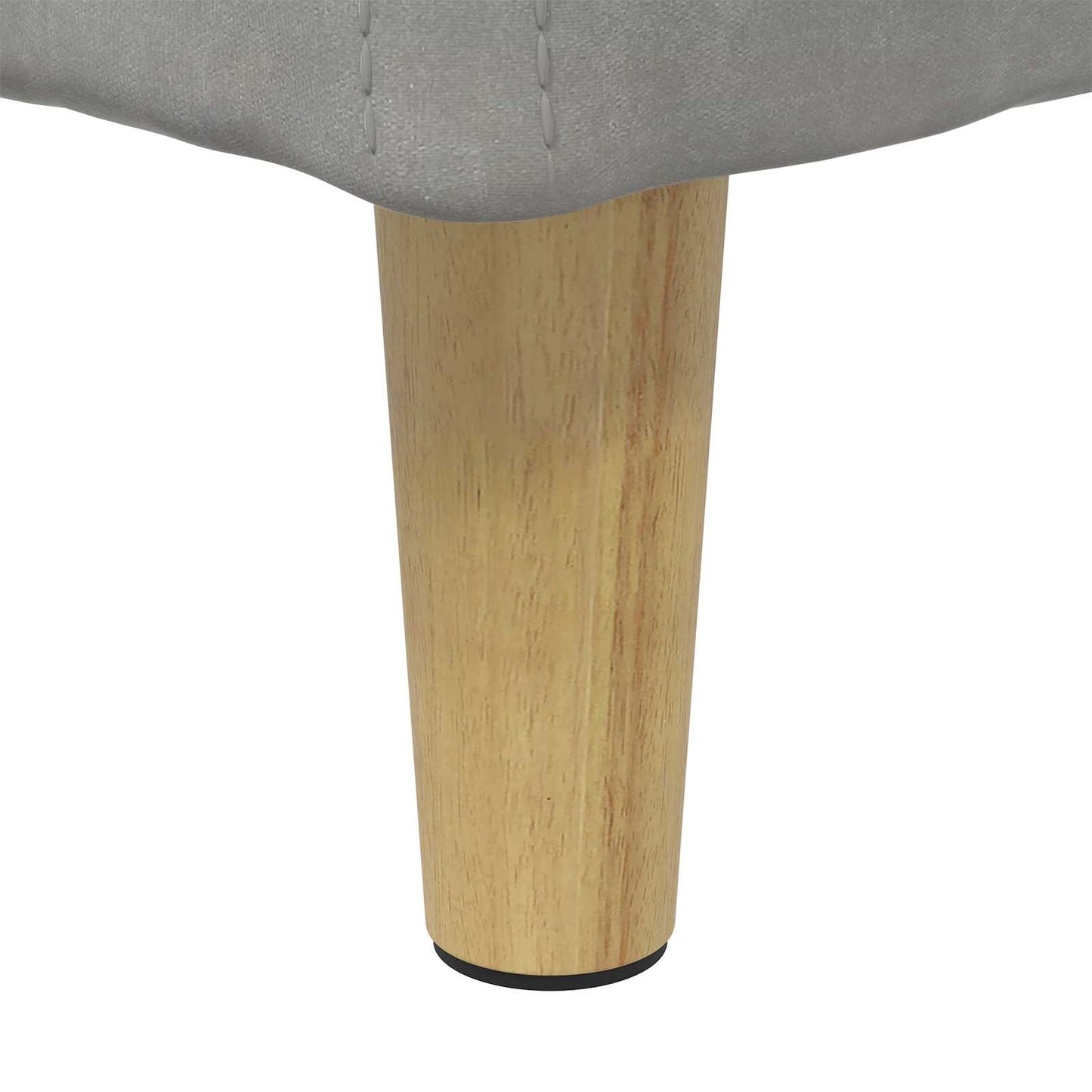 vidaXL Οθωμανικό αποθήκευσης Ανοιχτό γκρι 40 x 40 x 45 cm Βελούδο