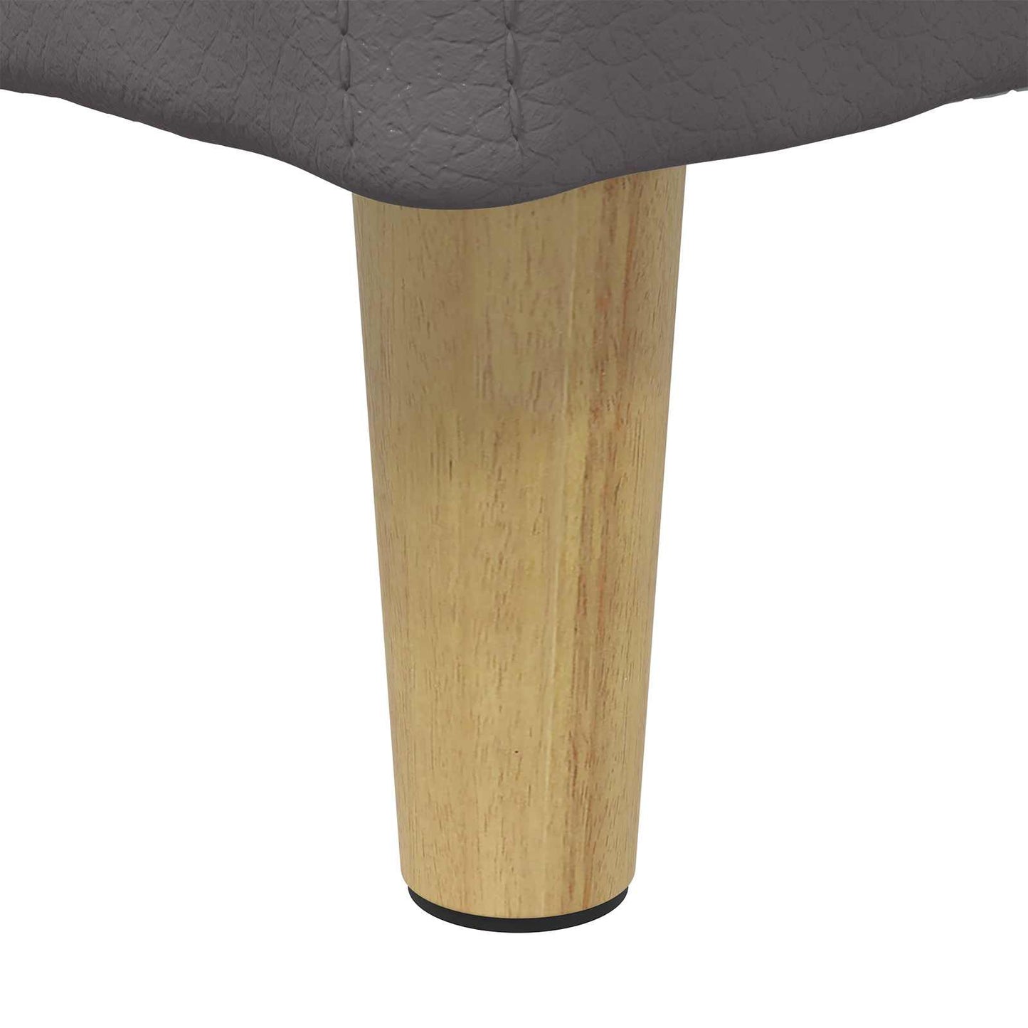 vidaXL Οθωμανικό αποθήκευσης Γκρι 60 x 60 x 45 cm Τεχνητό δέρμα