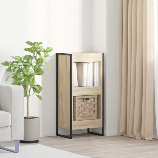 vidaXL Βιβλιοθήκη Σονόμα 80 x 30 x 155 εκ Επεξεργασμένο ξύλο