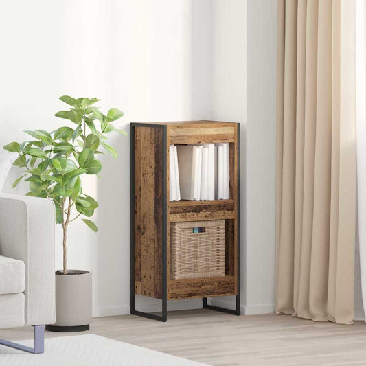 vidaXL Βιβλιοθήκη Παλιό Ξύλο 80 x 30 x 155 εκ Επεξεργασμένο ξύλο