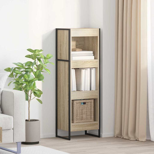 vidaXL Βιβλιοθήκη Σονόμα 80 x 30 x 155 εκ Επεξεργασμένο ξύλο
