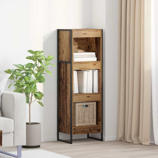 vidaXL Βιβλιοθήκη Παλιό Ξύλο 80 x 30 x 155 εκ Επεξεργασμένο ξύλο