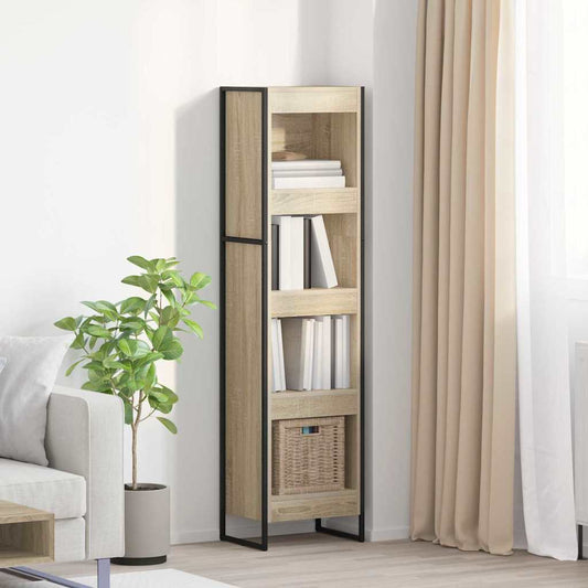 vidaXL Βιβλιοθήκη Σονόμα 80 x 30 x 155 εκ Επεξεργασμένο ξύλο