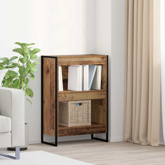 vidaXL Βιβλιοθήκη Παλιό Ξύλο 80 x 30 x 155 εκ Επεξεργασμένο ξύλο