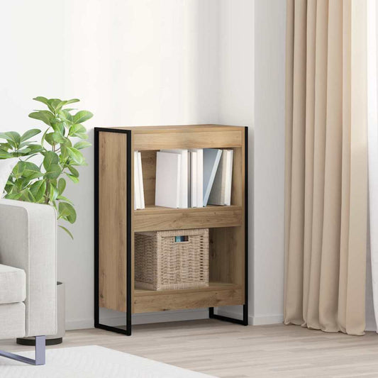 vidaXL Βιβλιοθήκη Καρυδιά Χειροποίητης Εργασίας 80 x 30 x 155 εκ