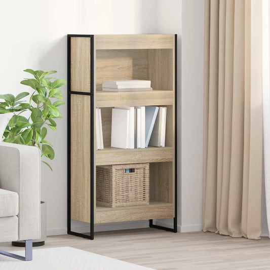 vidaXL Βιβλιοθήκη Σονόμα 80 x 30 x 155 εκ Επεξεργασμένο ξύλο