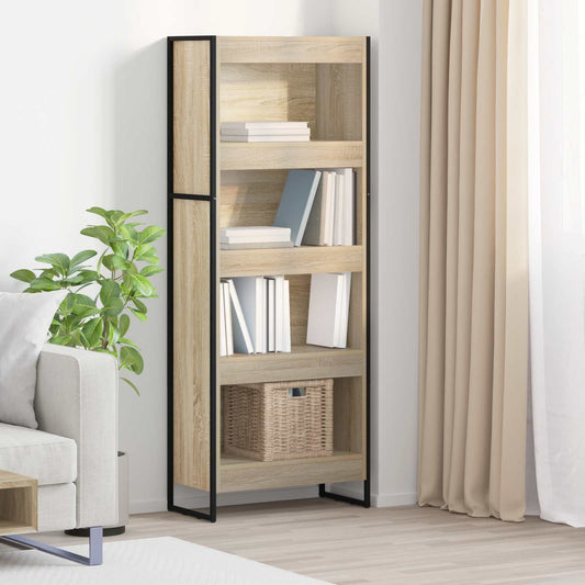 vidaXL Βιβλιοθήκη Σονόμα 80 x 30 x 155 εκ Επεξεργασμένο ξύλο