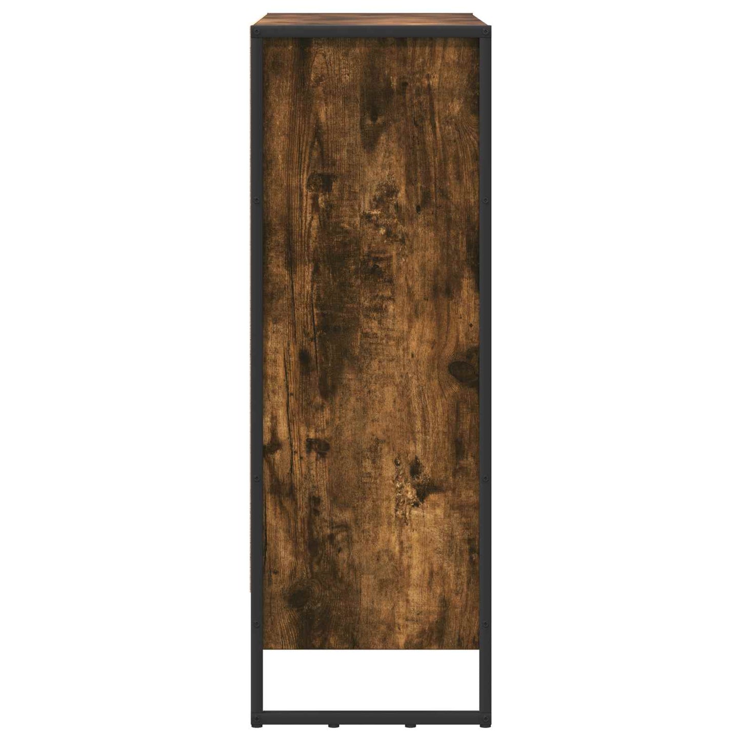 vidaXL Βιβλιοθήκη Καπνιστό Δρύς 80 x 30 x 155 εκ Επεξεργασμένο ξύλο