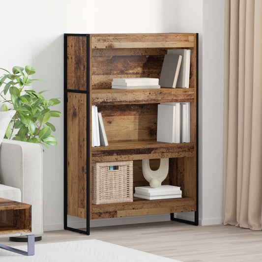 vidaXL Βιβλιοθήκη Παλιό Ξύλο 80 x 30 x 155 εκ Επεξεργασμένο ξύλο