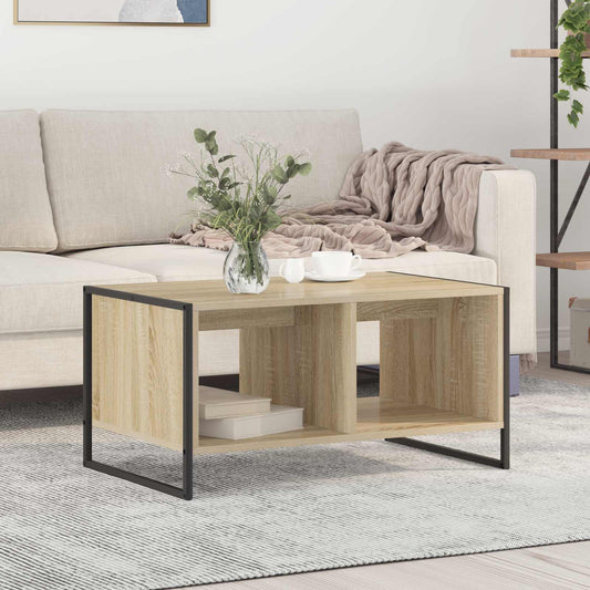 vidaXL Τραπεζάκι σαλονιού Σονόμα 80 x 50 x 40 cm Επεξεργασμένο ξύλο