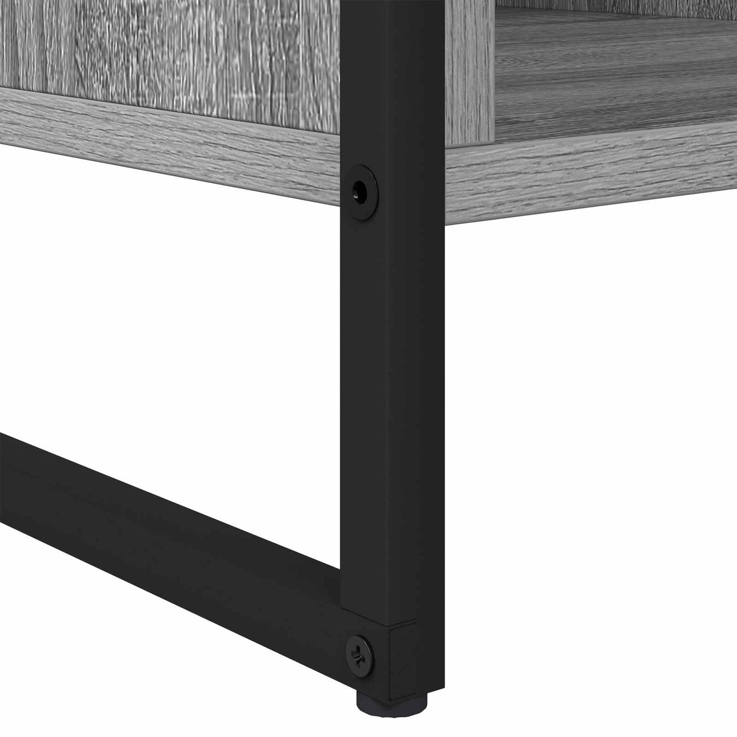vidaXL Τραπεζάκι σαλονιού Γκρίζο Σονομα 80 x 50 x 40 cm