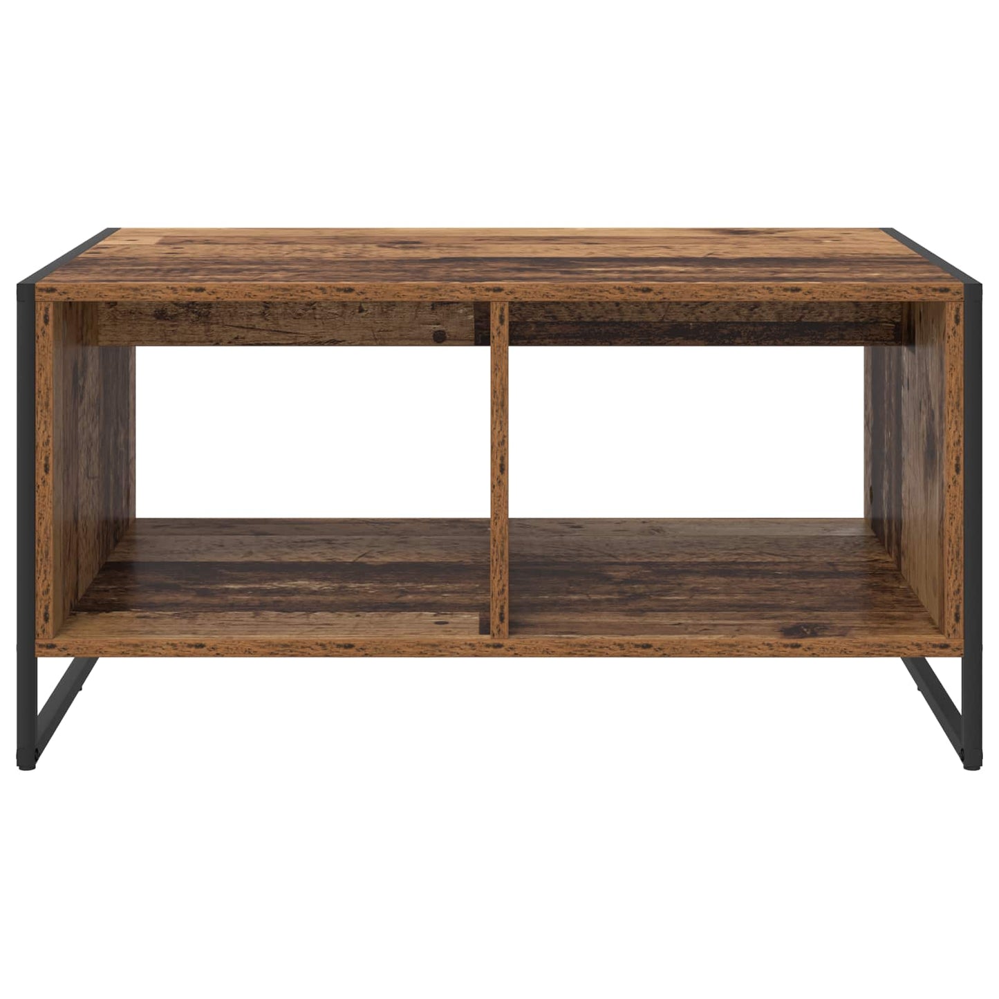 vidaXL Τραπεζάκι σαλονιού Παλιό Ξύλο 80 x 50 x 40 cm