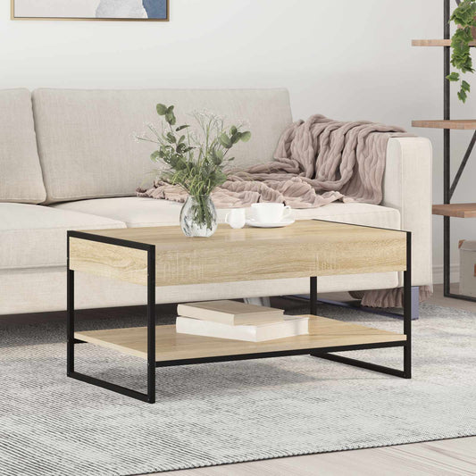 vidaXL Τραπεζάκι σαλονιού Σονόμα 80 x 50 x 40 cm Επεξεργασμένο ξύλο