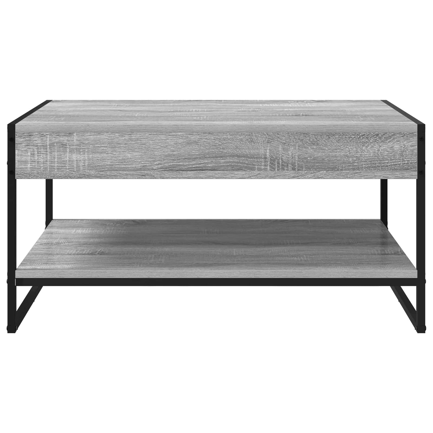 vidaXL Τραπεζάκι σαλονιού Γκρίζο Σονομα 80 x 50 x 40 cm