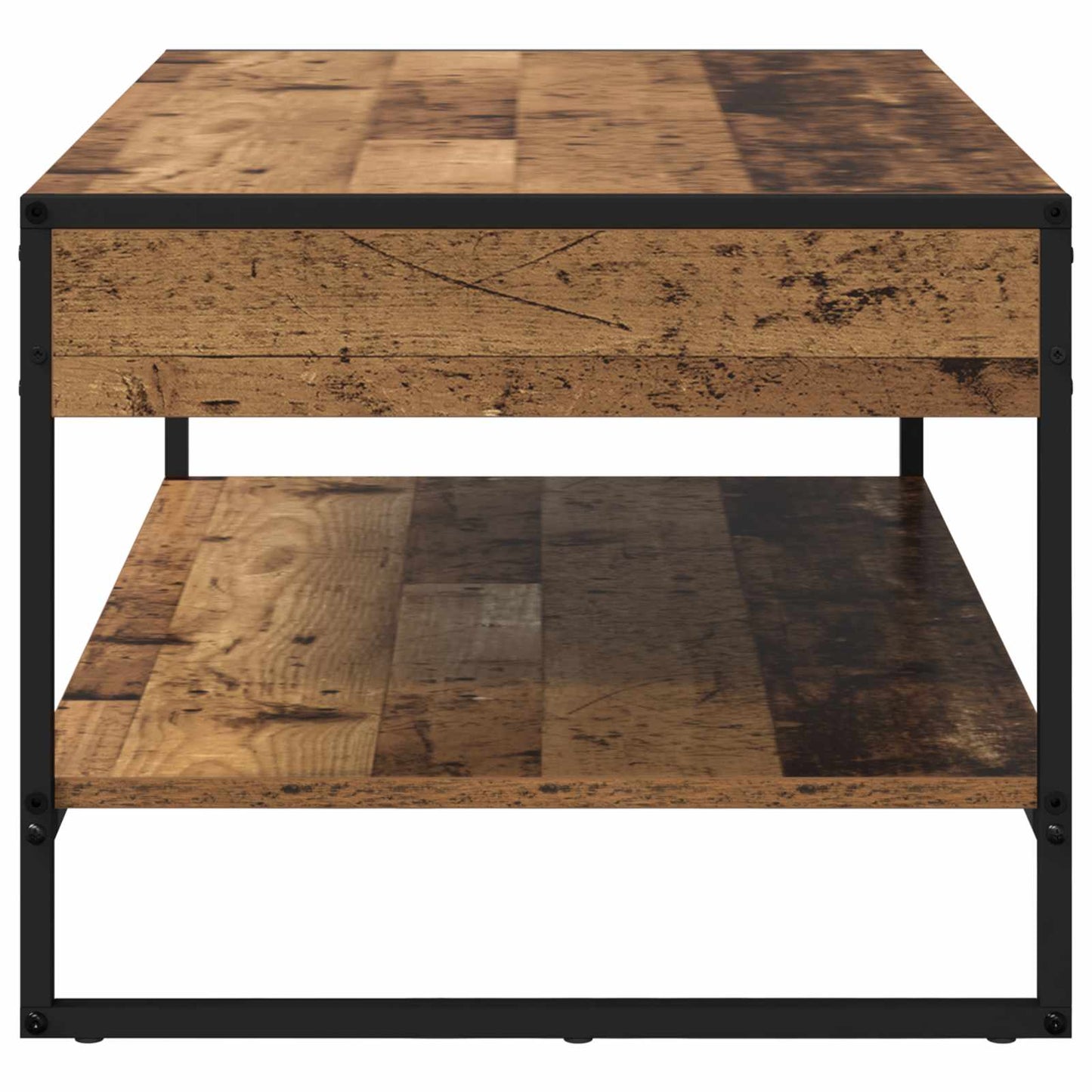 vidaXL Τραπεζάκι σαλονιού Παλιό Ξύλο 80 x 50 x 40 cm