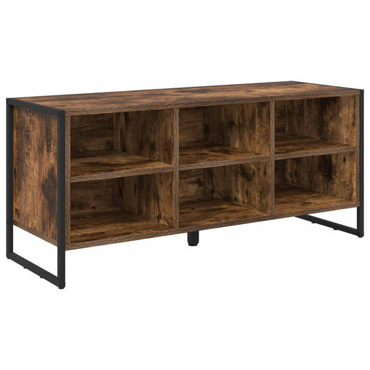 vidaXL Ντουλάπα Παπουτσιών Καπνιστό Δρύς 60 x 35 x 44 εκ.