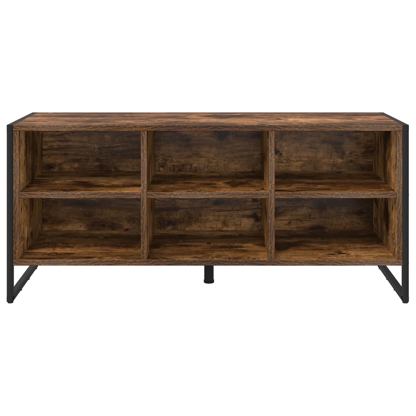 vidaXL Ντουλάπα Παπουτσιών Καπνιστό Δρύς 60 x 35 x 44 εκ.