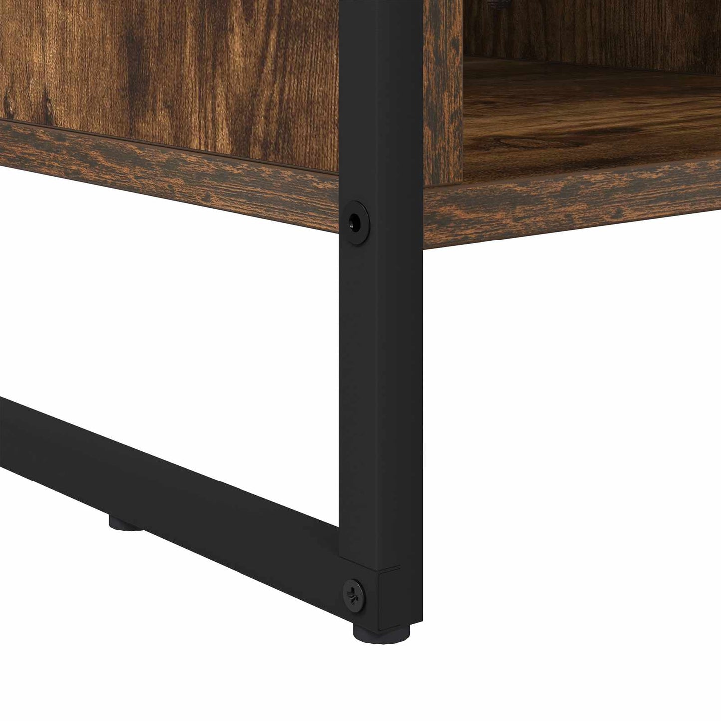 vidaXL Ντουλάπα Παπουτσιών Καπνιστό Δρύς 60 x 35 x 44 εκ.