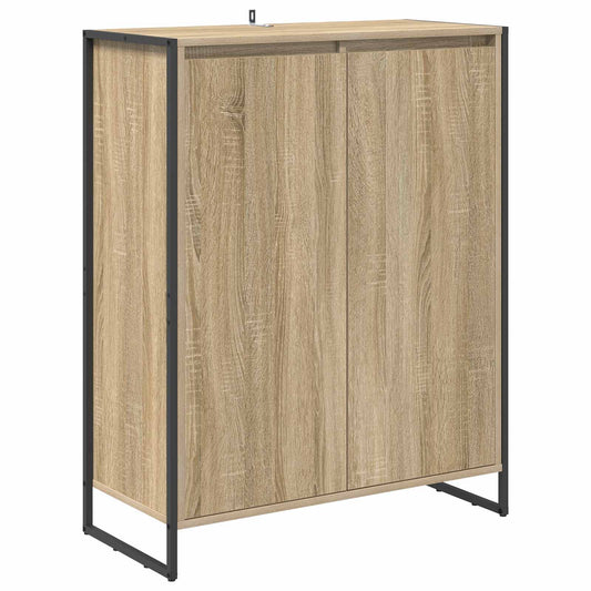vidaXL Ντουλάπα Παπουτσιών Σονόμα 79 x 36 x 100 εκ. Επεξεργασμένο ξύλο