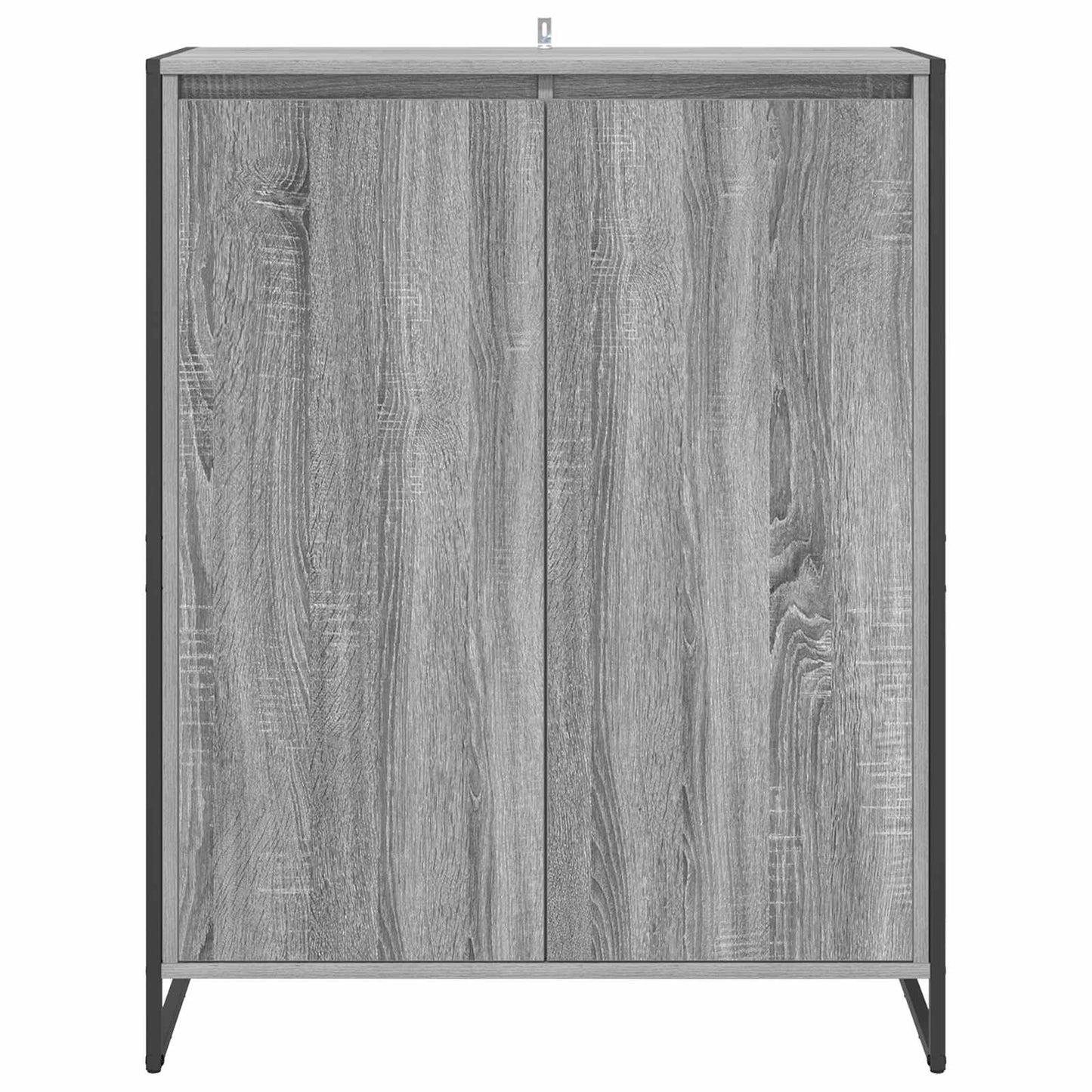 vidaXL Ντουλάπα Παπουτσιών με πόρτα Γκρίζο Σονομα 79 x 36 x 100 εκ.