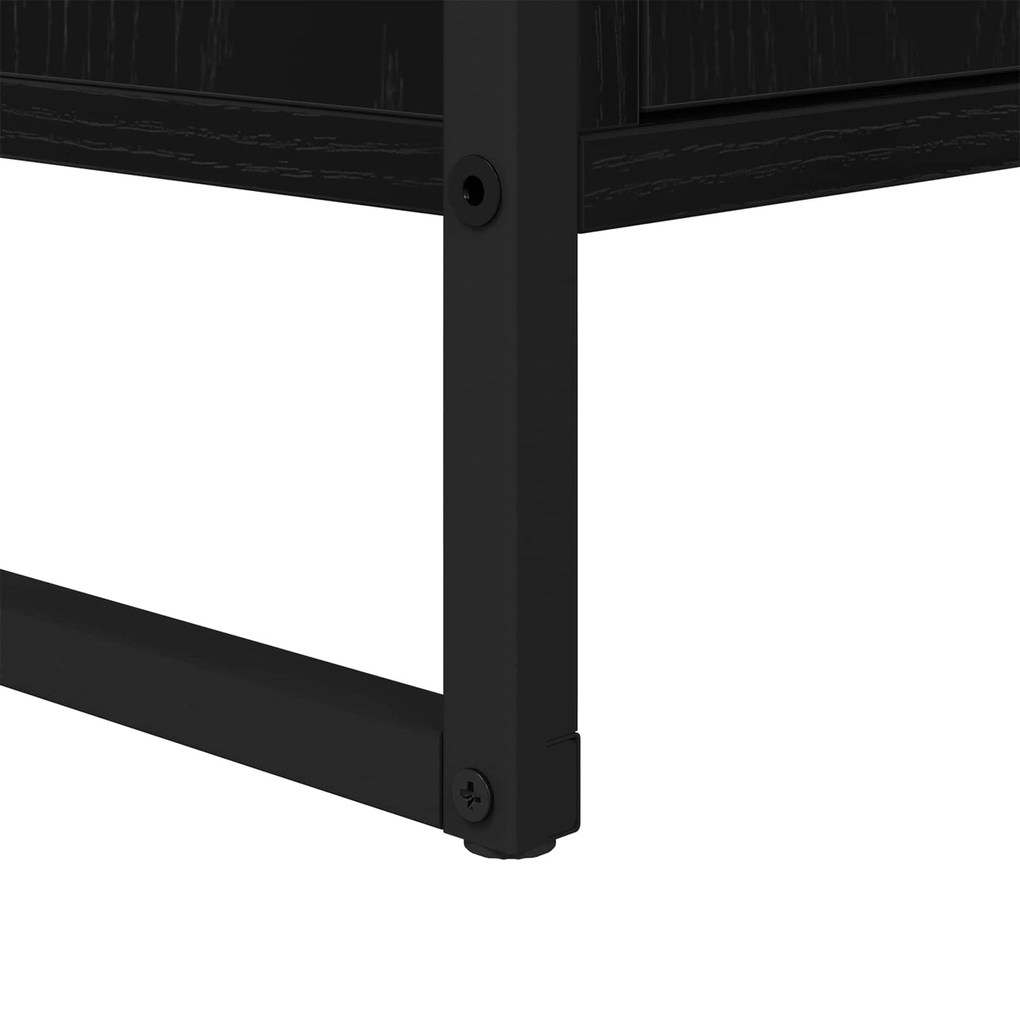 vidaXL Ντουλάπι Μπάνιου Μαύρη Οξυά 90 x 30 x 60 cm Επεξεργασμένο ξύλο