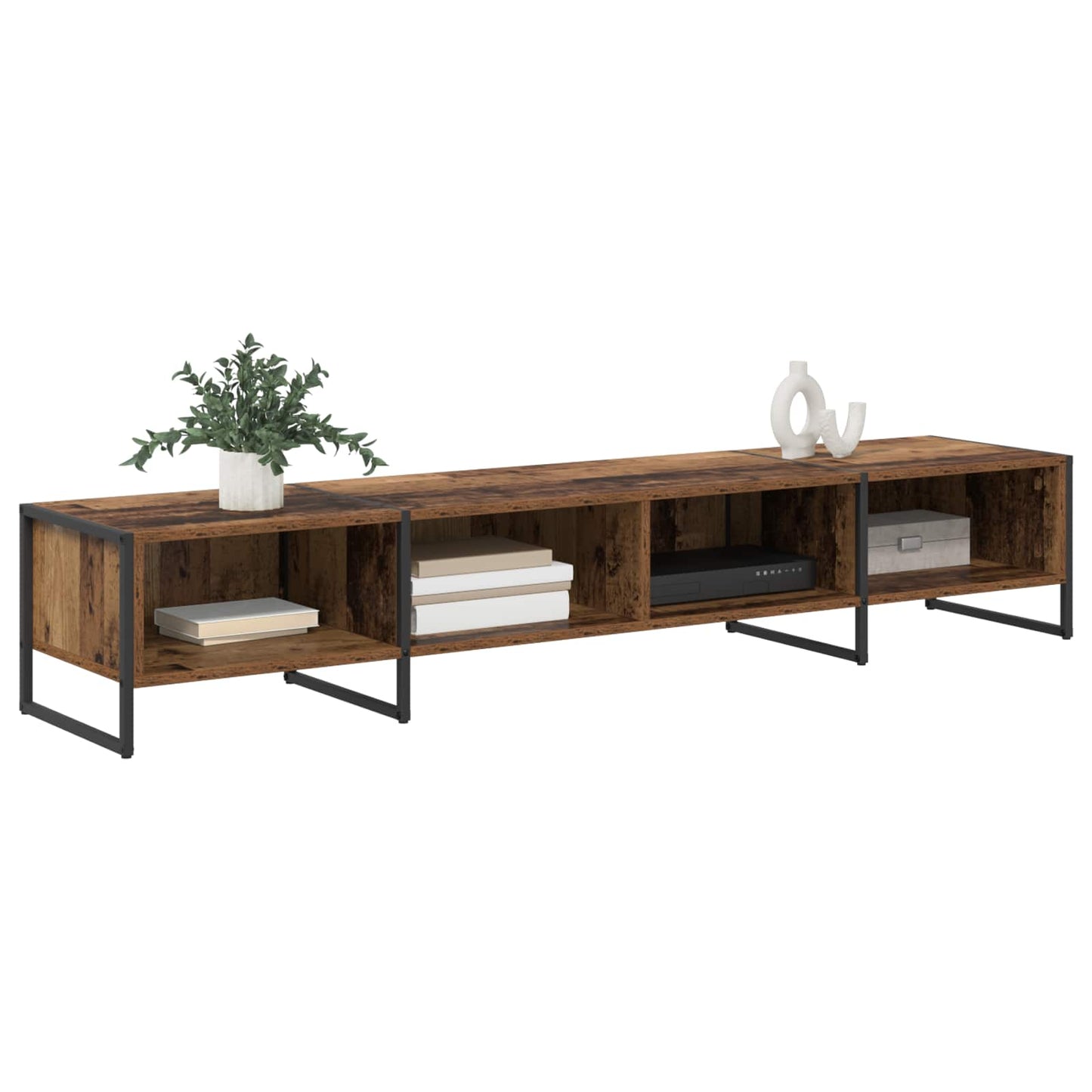 vidaXL Ντουλάπι TV Παλιό Ξύλο 170.5 x 36 x 30.5 εκ Επεξεργασμένο ξύλο