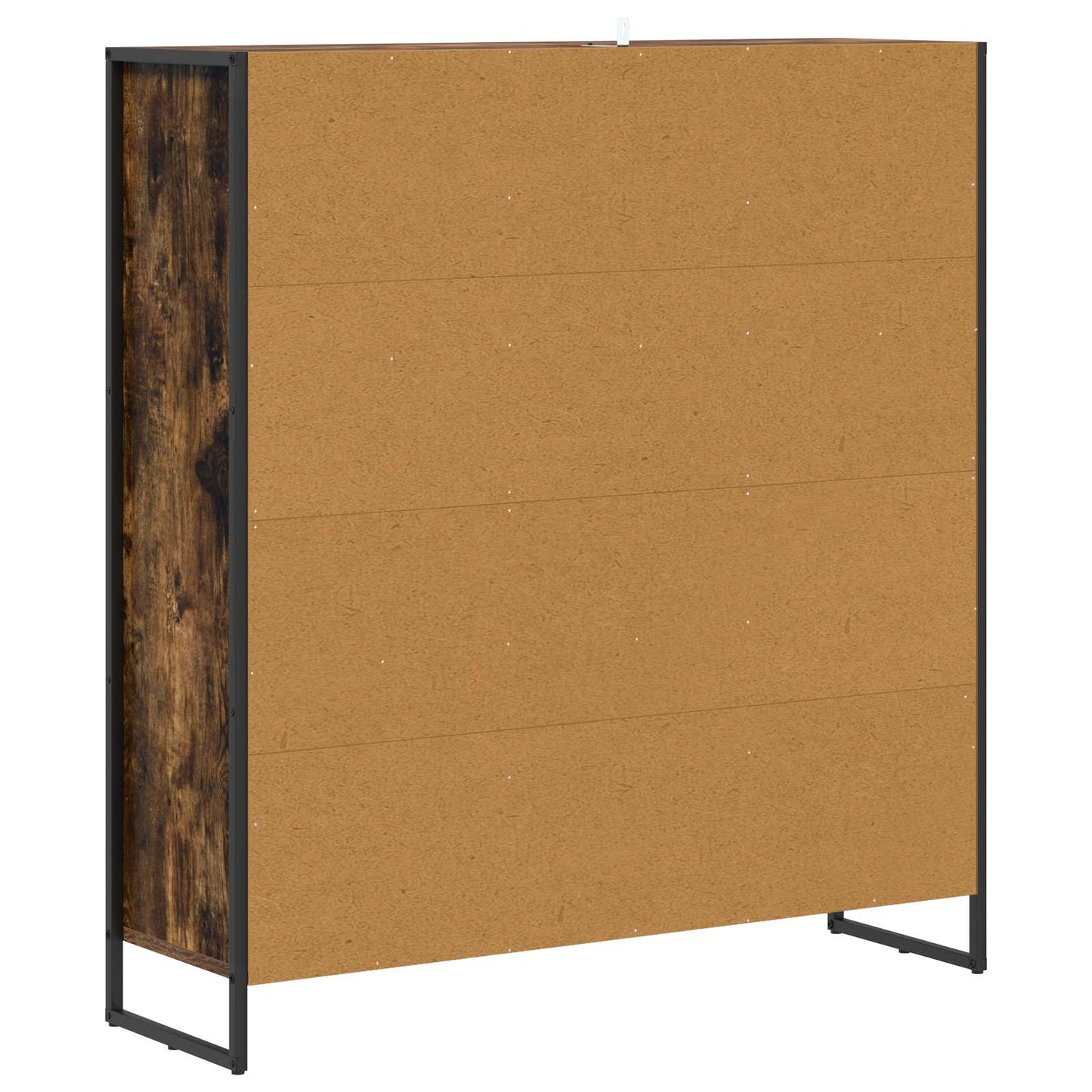 vidaXL Βιβλιοθήκη Καπνιστό Δρύς 99.5 x 30 x 108.5 εκ