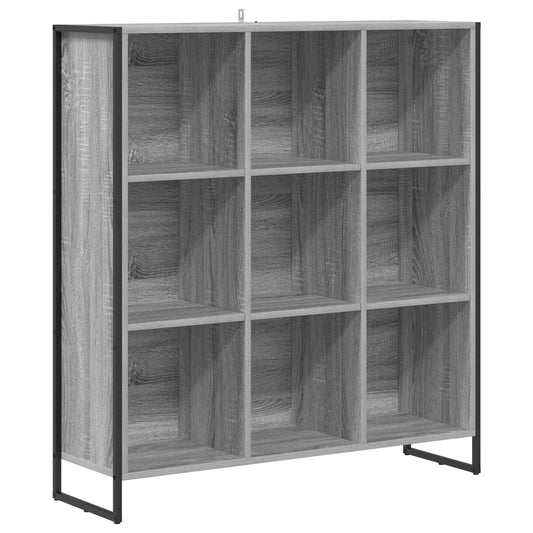 vidaXL Βιβλιοθήκη Γκρίζο Σονομα 99.5 x 30 x 108.5 εκ