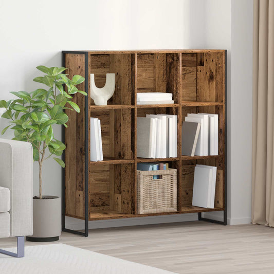 vidaXL Βιβλιοθήκη Παλιό Ξύλο 99.5 x 30 x 108.5 εκ Επεξεργασμένο ξύλο
