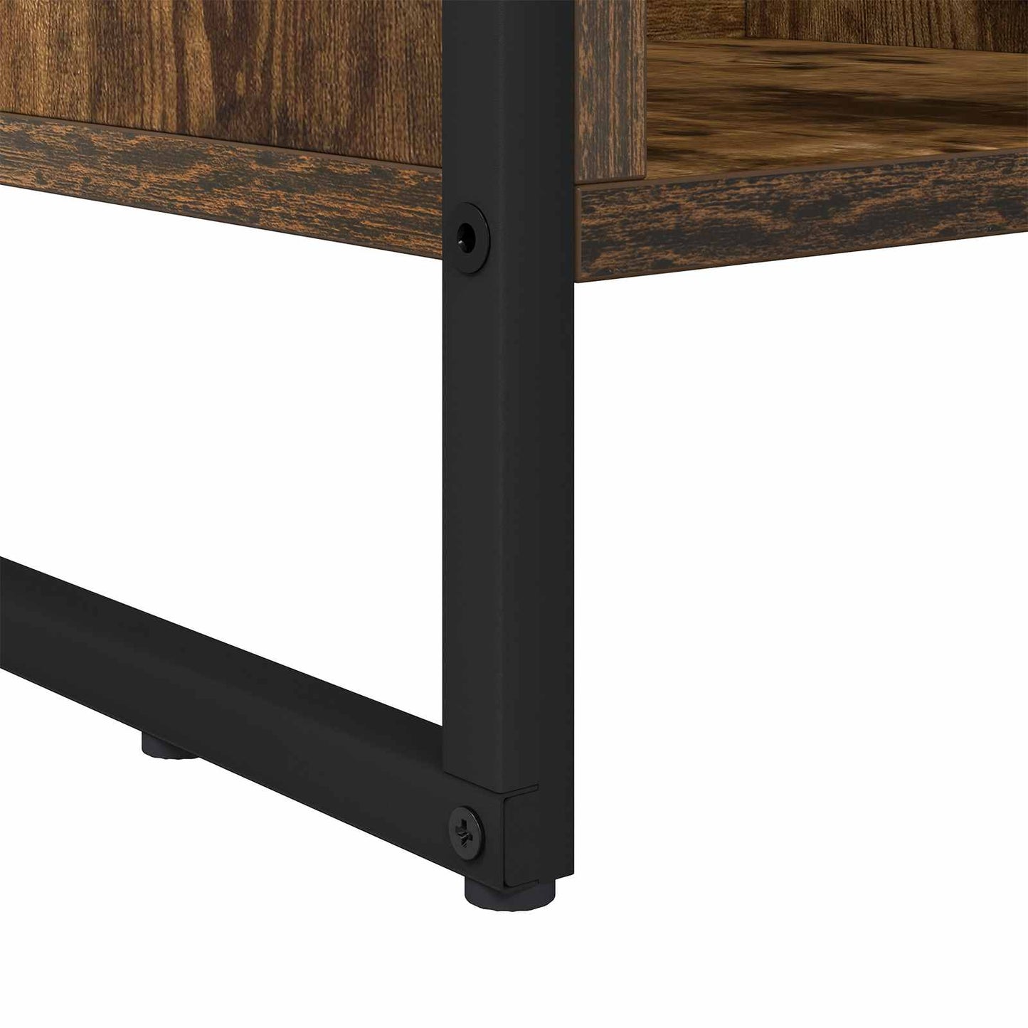 vidaXL Βιβλιοθήκη Καπνιστό Δρύς 99.5 x 30 x 108.5 εκ