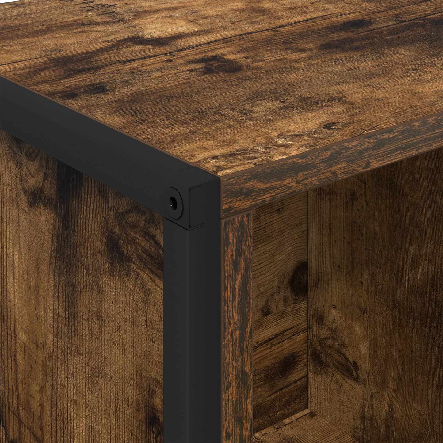 vidaXL Βιβλιοθήκη Καπνιστό Δρύς 68 x 30 x 108.5 εκ. Επεξεργασμένο ξύλο