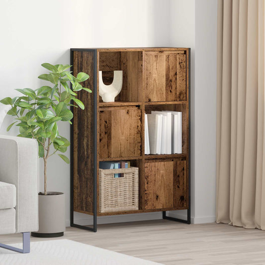 vidaXL Βιβλιοθήκη Παλιό Ξύλο 68 x 30 x 108.5 εκ. Επεξεργασμένο ξύλο