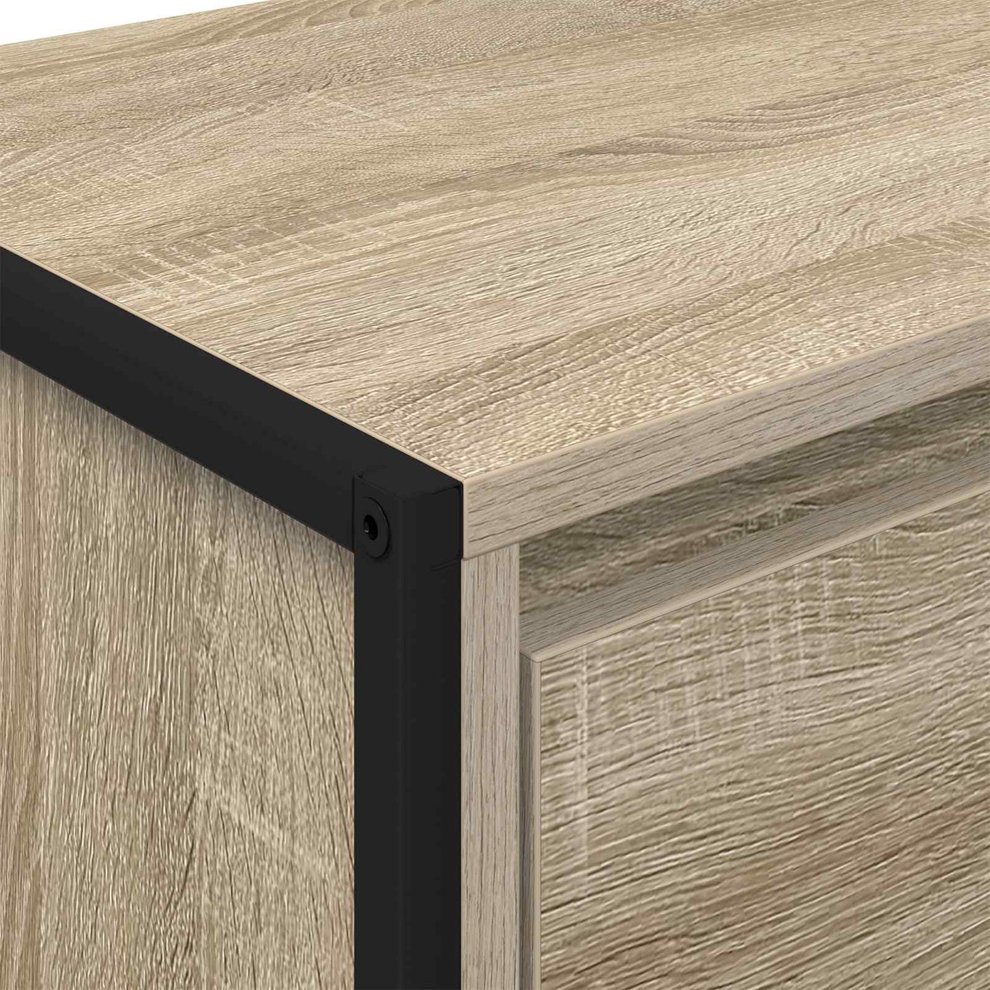vidaXL Πλαϊνό γραφείο Σονόμα 42 x 36 x 75.5 εκ. Επεξεργασμένο ξύλο