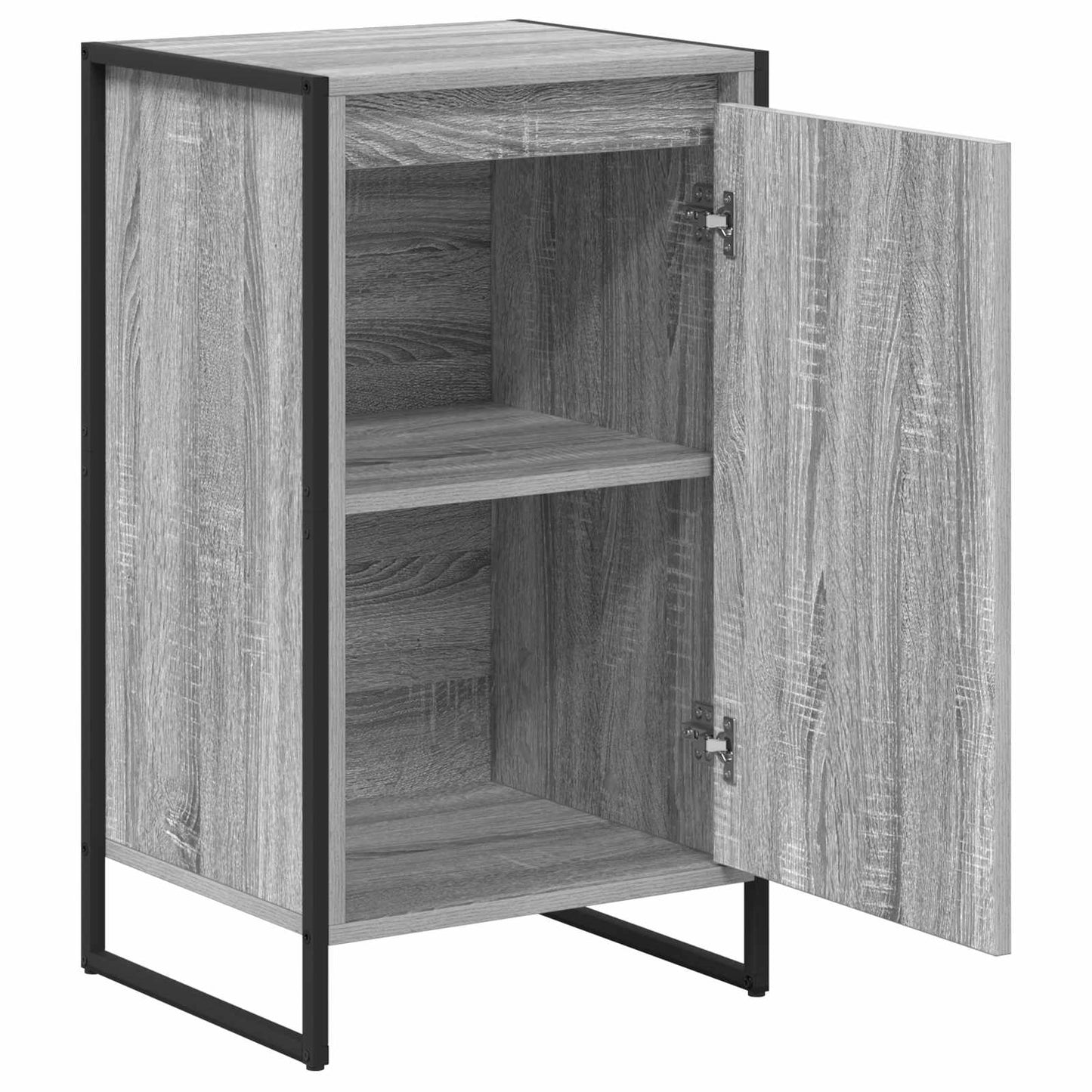 vidaXL Πλαϊνό γραφείο Γκρίζο Σονομα 43 x 36 x 75,5 εκ.
