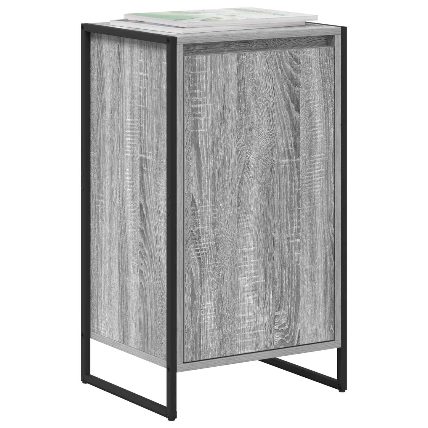 vidaXL Πλαϊνό γραφείο Γκρίζο Σονομα 43 x 36 x 75,5 εκ.