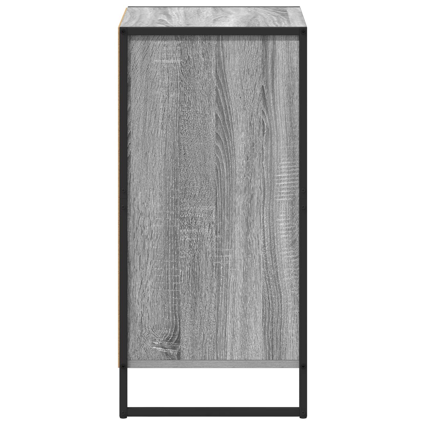 vidaXL Πλαϊνό γραφείο Γκρίζο Σονομα 43 x 36 x 75,5 εκ.