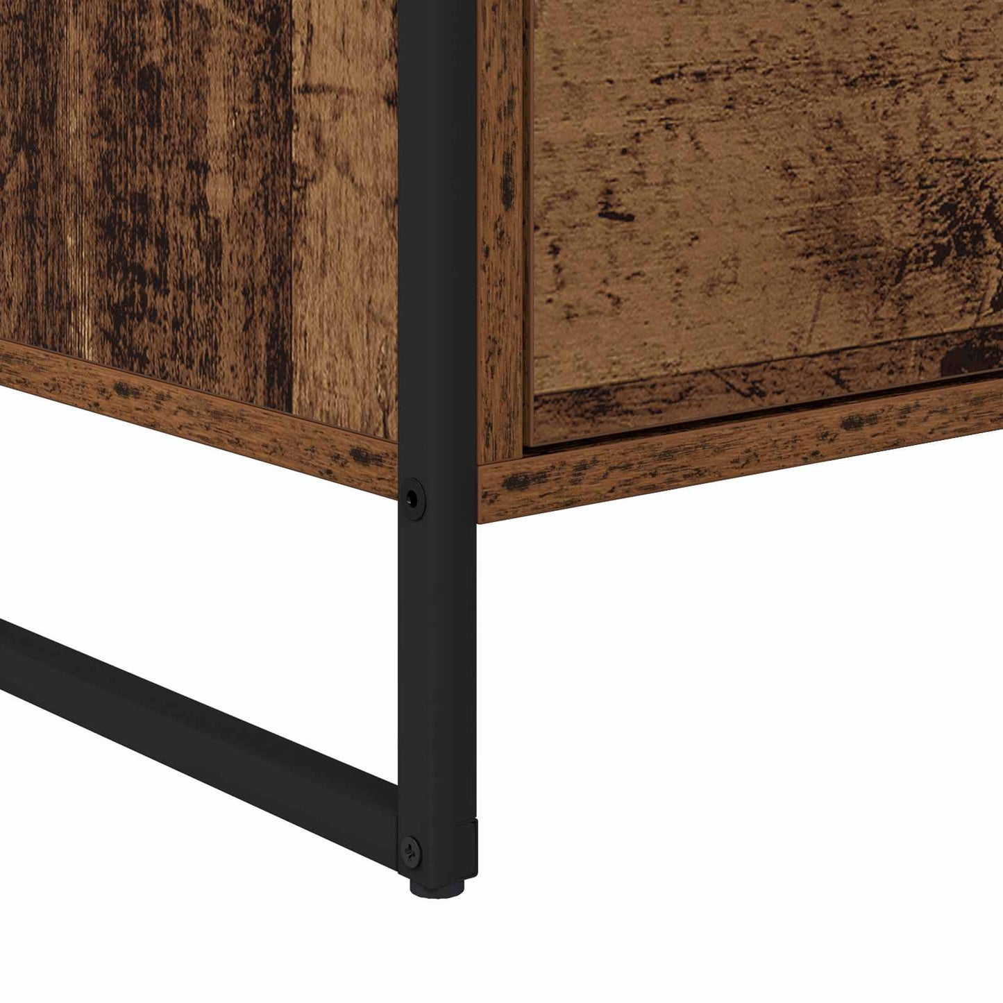 vidaXL Πλαϊνό γραφείο Παλιό Ξύλο 79 x 36 x 75.5 εκ. Επεξεργασμένο ξύλο