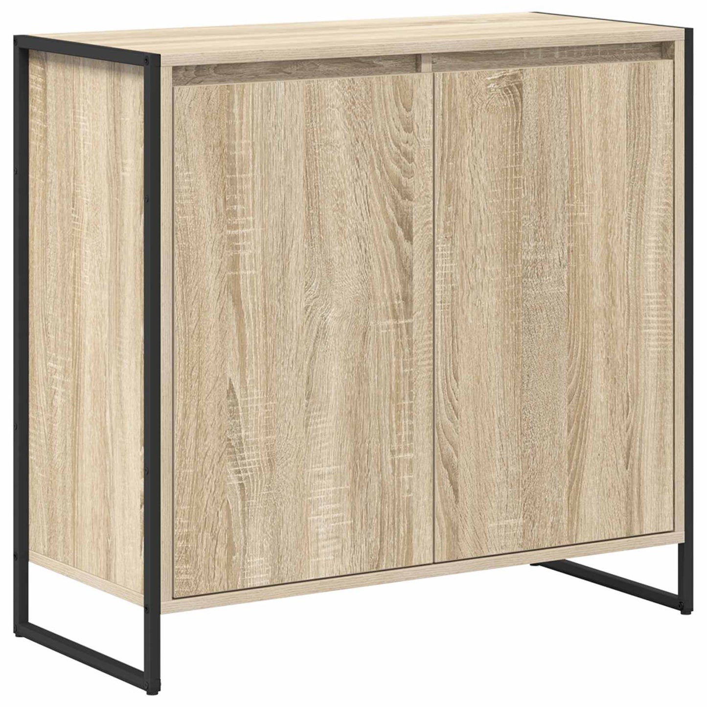 vidaXL Βοηθητικό ντουλάπι Σονόμα 79 x 36 x 75 εκ Επεξεργασμένο ξύλο