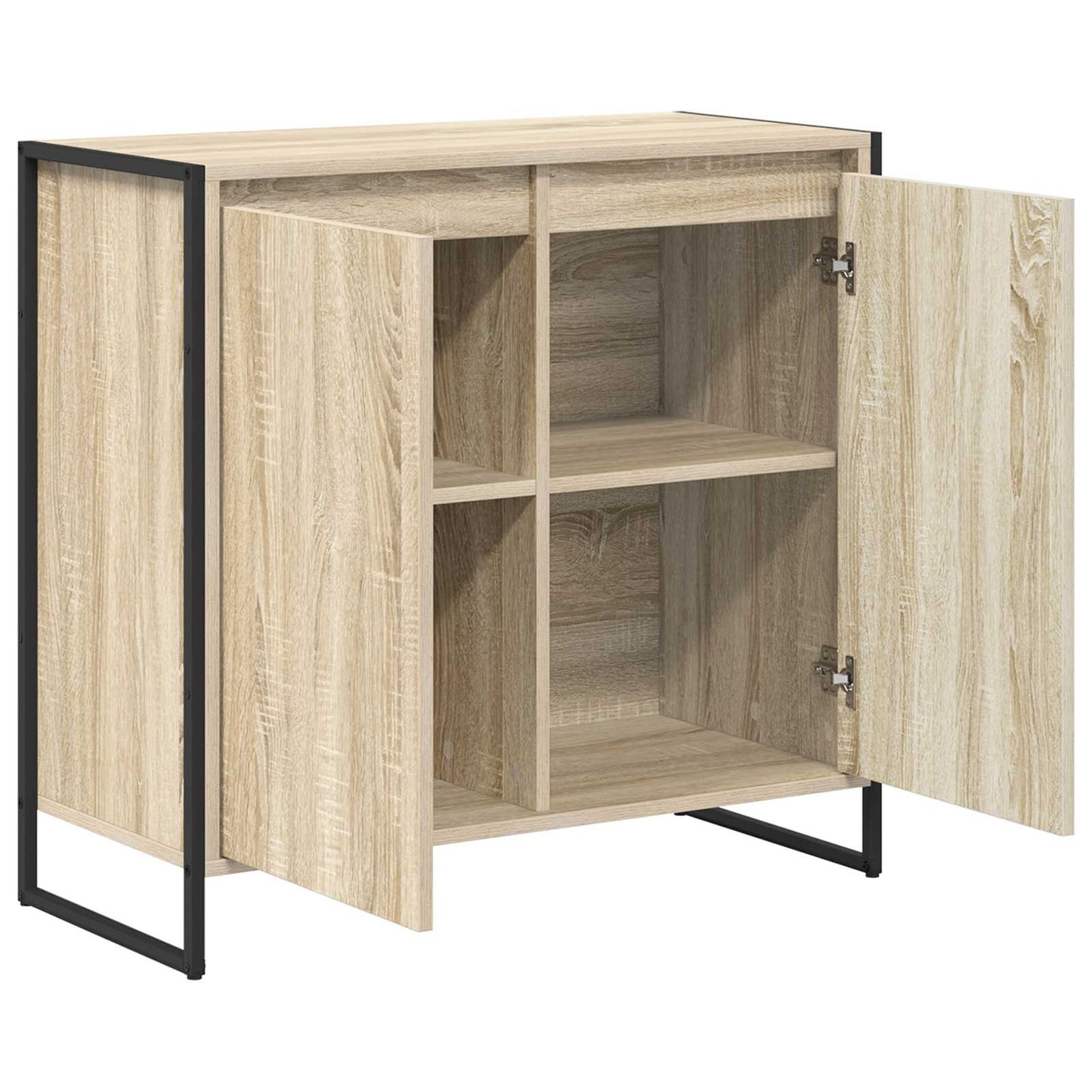 vidaXL Βοηθητικό ντουλάπι Σονόμα 79 x 36 x 75 εκ Επεξεργασμένο ξύλο