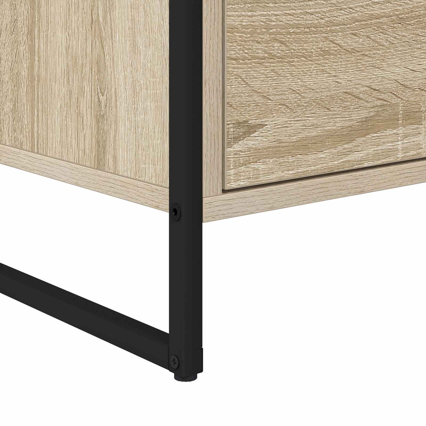 vidaXL Βοηθητικό ντουλάπι Σονόμα 96,5 x 30 x 75 εκ Επεξεργασμένο ξύλο