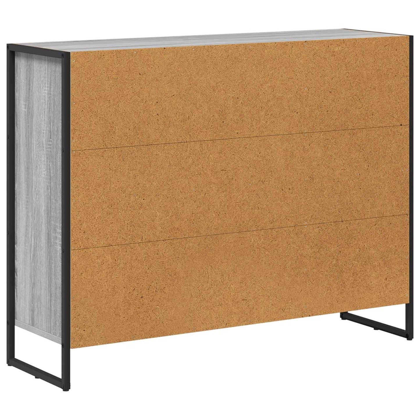 vidaXL Βοηθητικό ντουλάπι Γκρίζο Σονομα 96,5 x 30 x 75 εκ