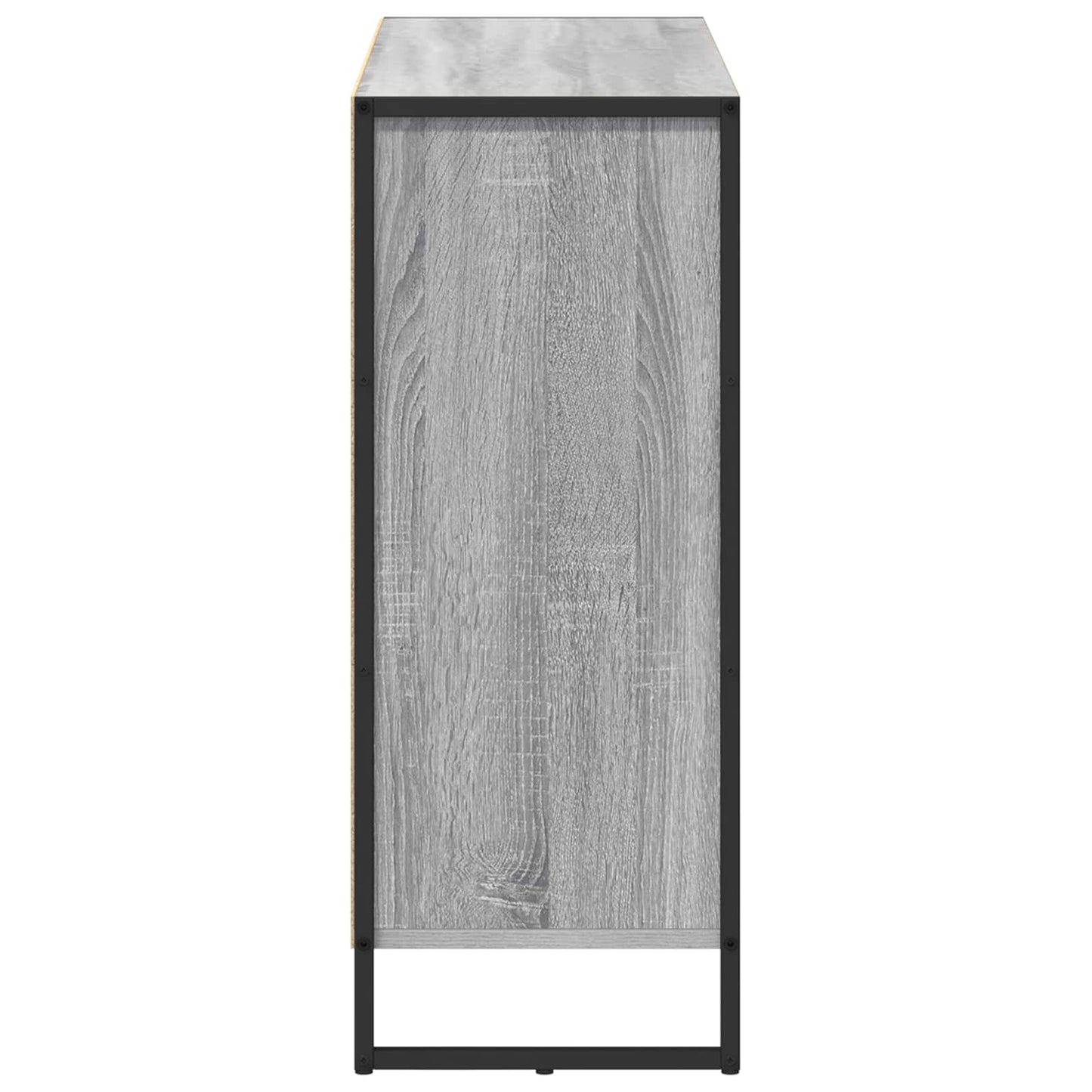 vidaXL Βοηθητικό ντουλάπι Γκρίζο Σονομα 96,5 x 30 x 75 εκ