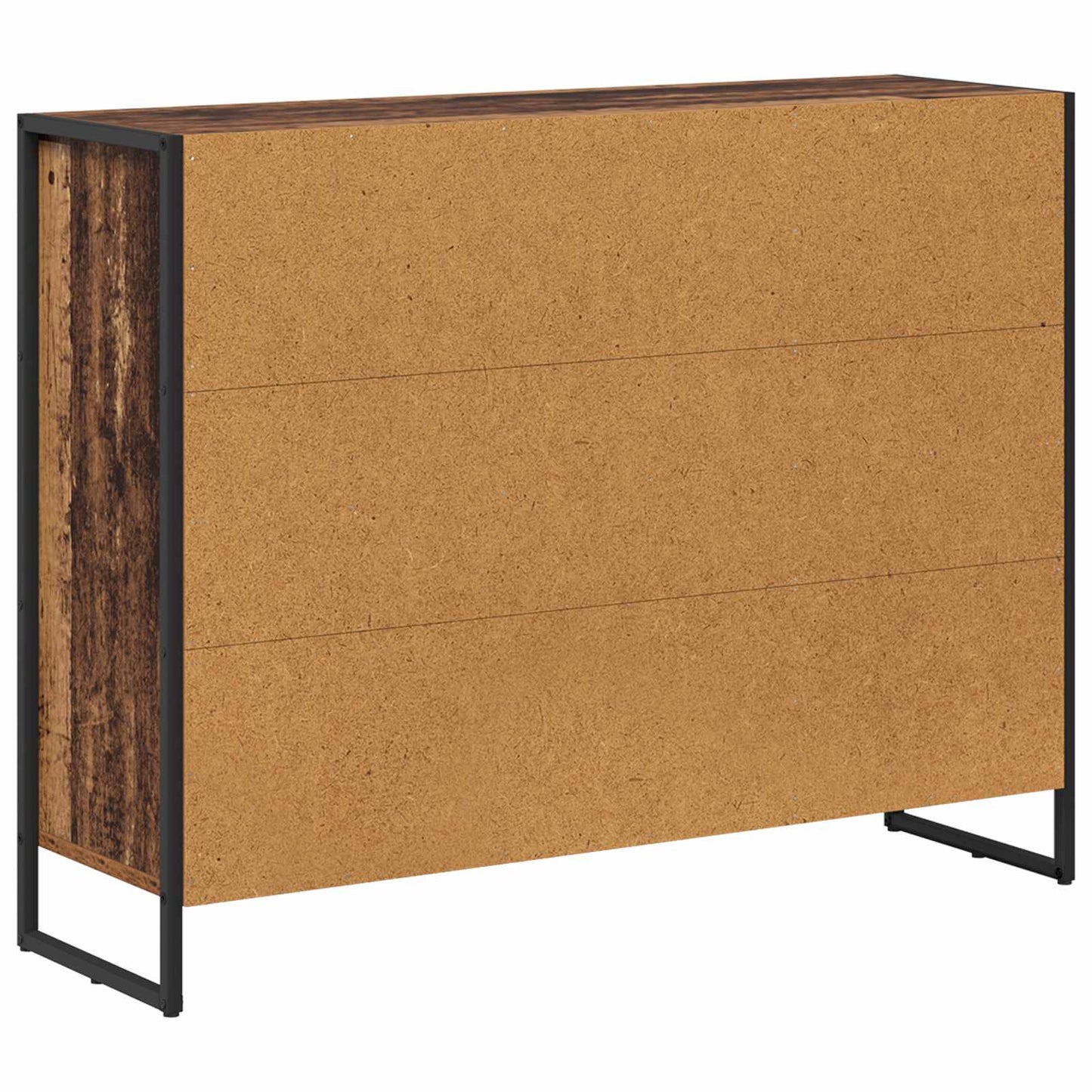 vidaXL Βοηθητικό ντουλάπι Παλιό Ξύλο 96,5 x 30 x 75 εκ