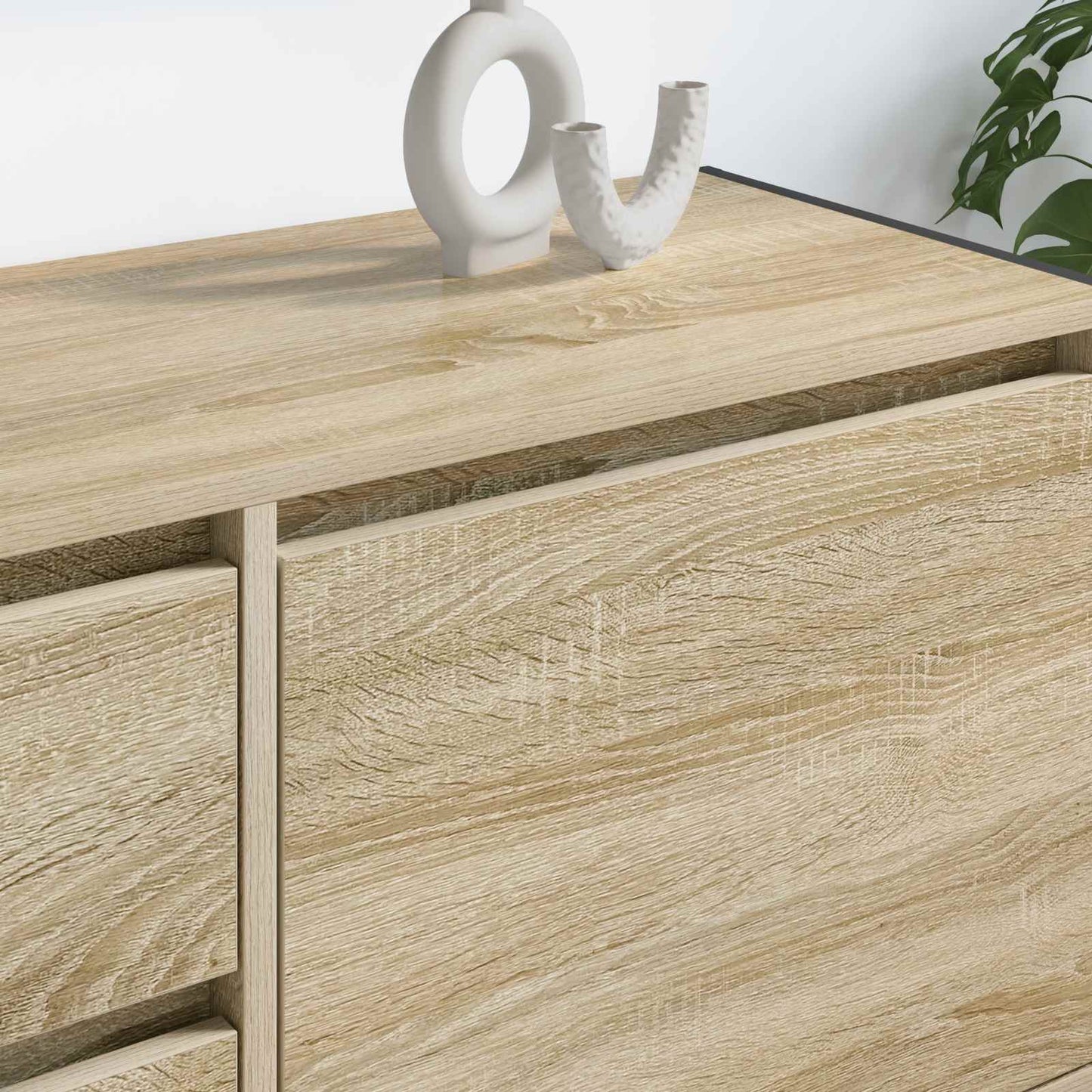 vidaXL Ντουλάπι TV Σονόμα 100 x 36 x 49.5 εκ Επεξεργασμένο ξύλο