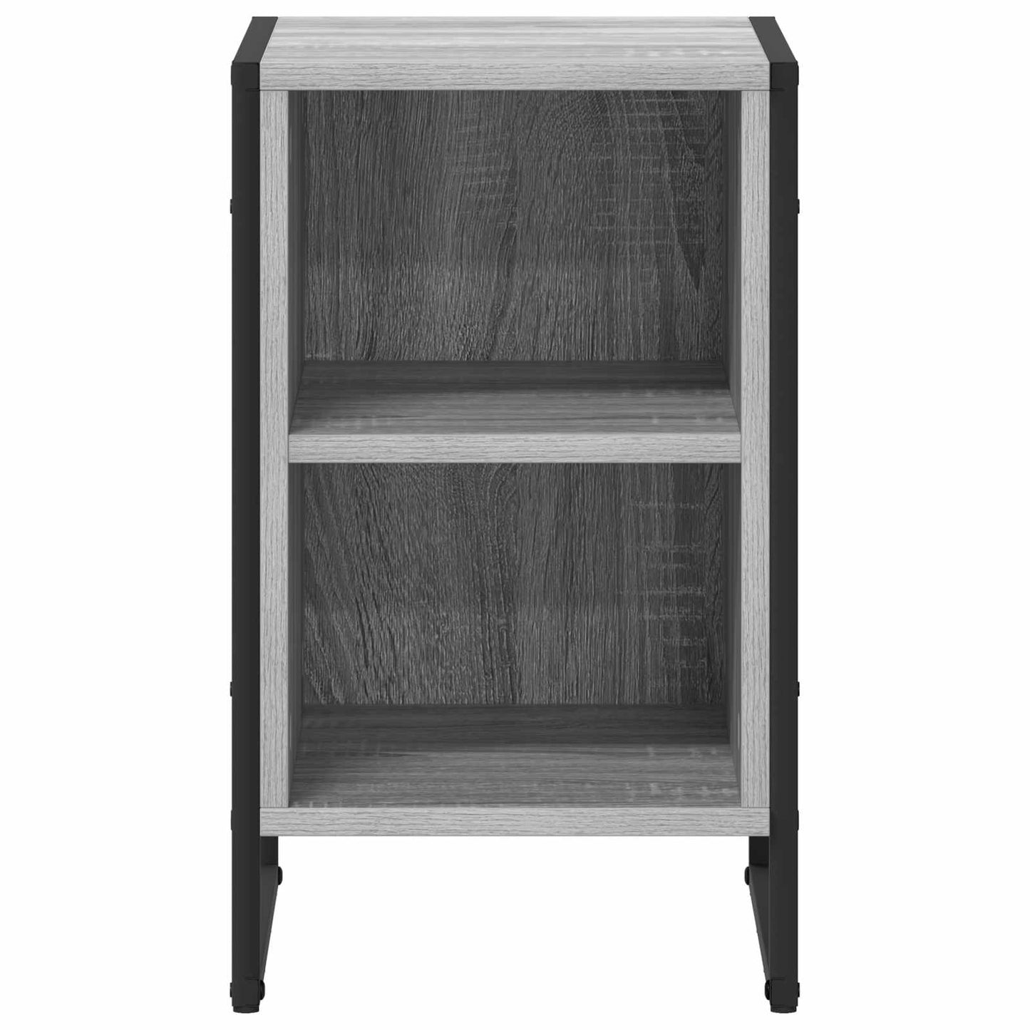 vidaXL Κομοδίνο Γκρίζο Σονομα 39.5 x 30 x 50 εκ Επεξεργασμένο Ξύλο