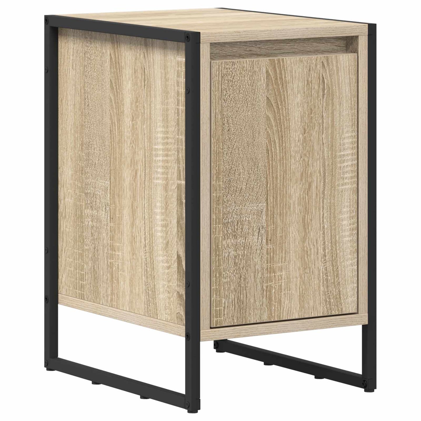 vidaXL Κομοδίνο 2 pcs Σονόμα 39,5 x 30 x 50 εκ Επεξεργασμένο ξύλο