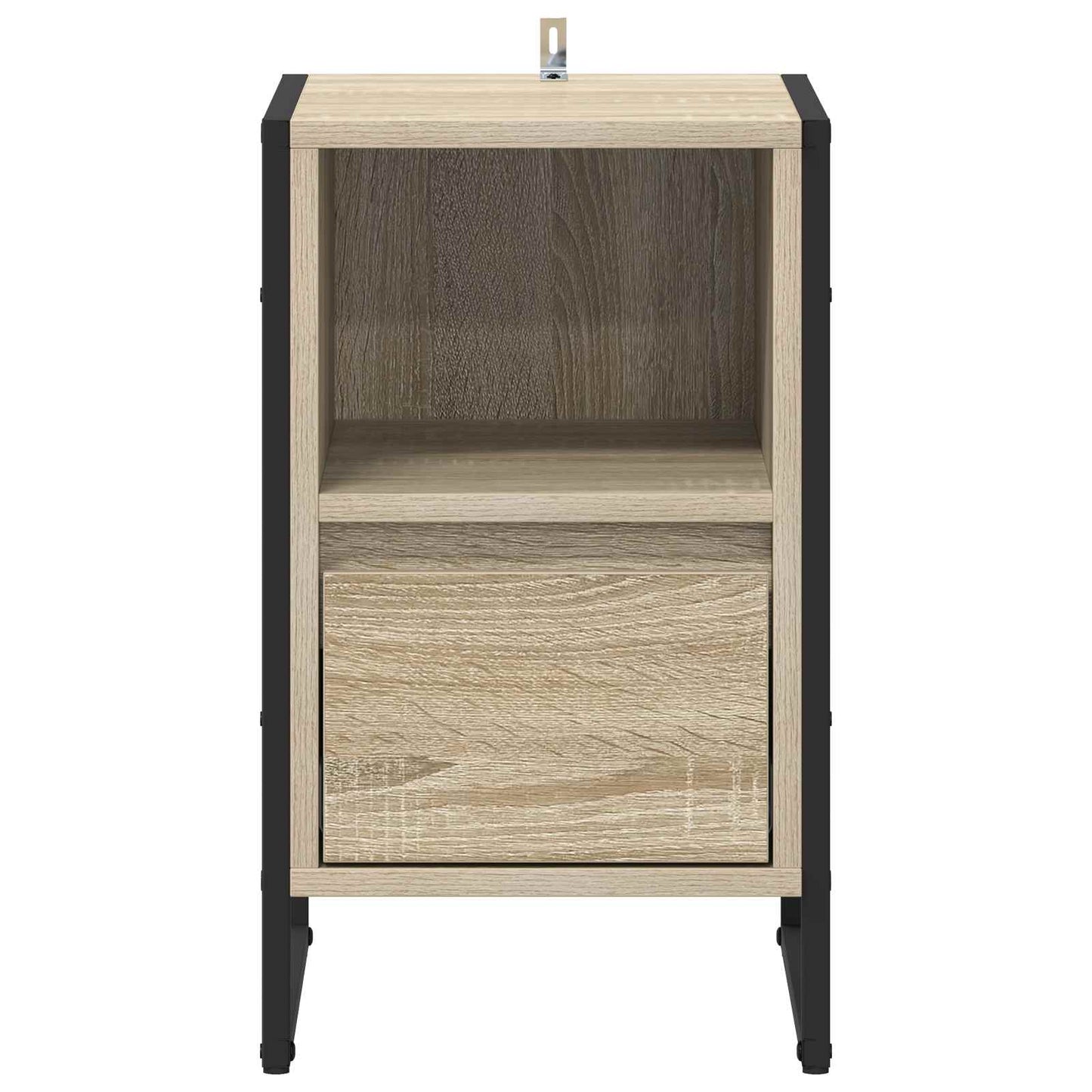 vidaXL Κομοδίνο 2 pcs Σονόμα 39,5 x 30 x 50 εκ Επεξεργασμένο ξύλο