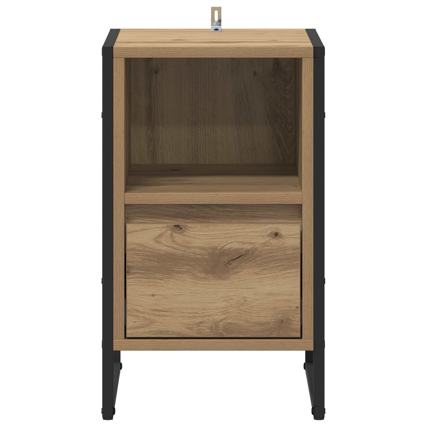 vidaXL Κομοδίνο Artisan Δρυς 39,5 x 30 x 50 εκ Επεξεργασμένο Ξύλο