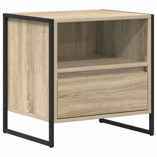 vidaXL Κομοδίνο Σονόμα 50 x 39,5 x 50 εκ. Επεξεργασμένο ξύλο