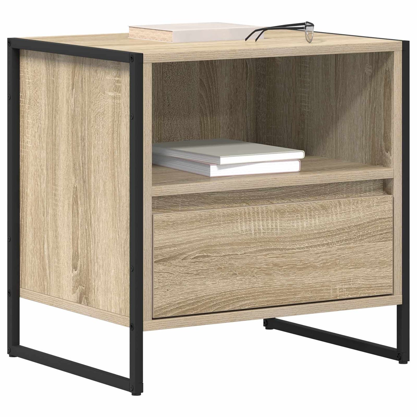 vidaXL Κομοδίνο Σονόμα 50 x 39,5 x 50 εκ. Επεξεργασμένο ξύλο